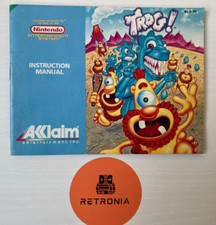 Thumbnail of ebay&reg; auction 204820499382 | Trog Nintendo Nes Spielanleitung UK-Version