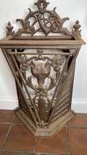 Coalbrookdale  VICTORIAN 19th Century Antique Cast Iron  Umbrella Stick stand