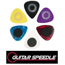 Guitar Pick Grips Self Stick Adhesive Monster Power Grip No Slip Choose Pair Qty