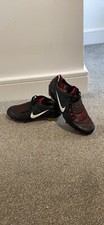 nike t90 laser football boots - black And Red