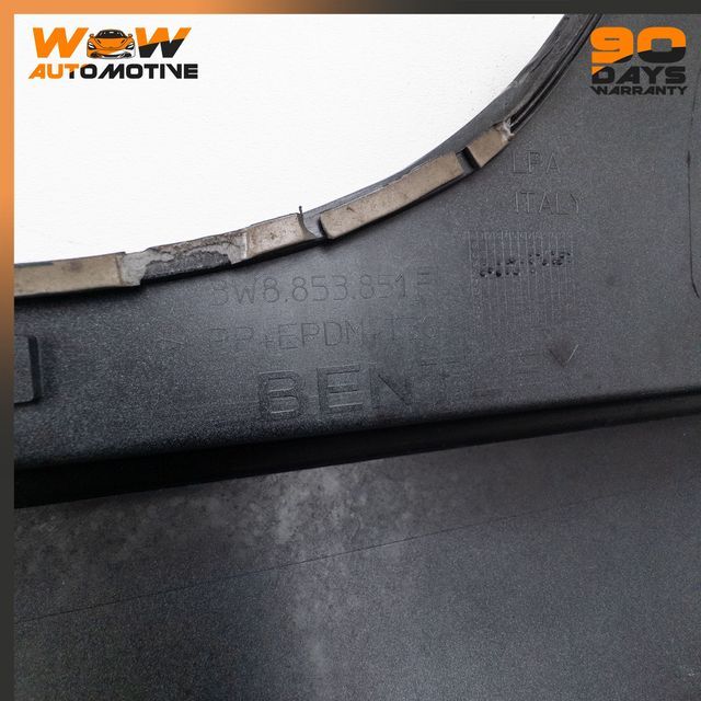 04-10 BENTLEY CONTINENTAL GT LEFT DRIVER SIDE SKIRT ROCKER TREAD PANEL TRIM OEM