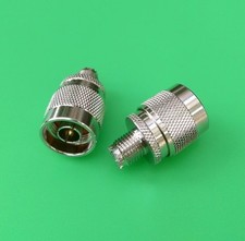  5 PCS Mini UHF Female to N Male Connector - USA Seller