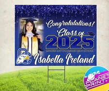 Personalized Graduation yard sign Photo