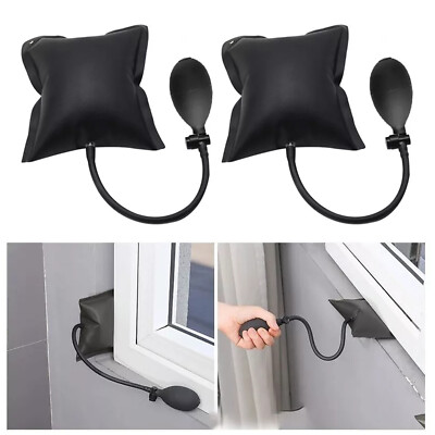 4X Air Wedge Pump Up Bag For Car Door Window Frame Fitting - Main Image