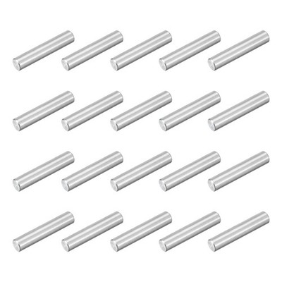 28Pcs M5x25mm 304 Stainless Steel Dowel Pin, Cylindrical Shelf Support Peg Pin