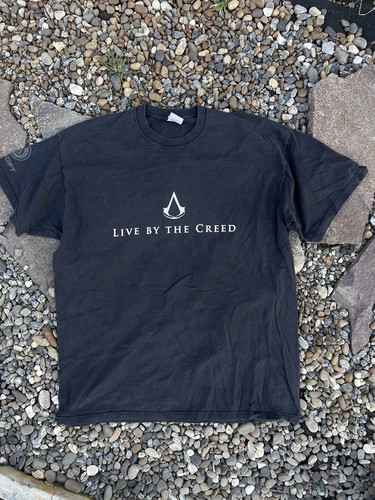 Y2K Assassin’s Creed Ezio Auditore Ubisoft vintage t-shirt Tee Size XL Promo - Picture 2 of 7