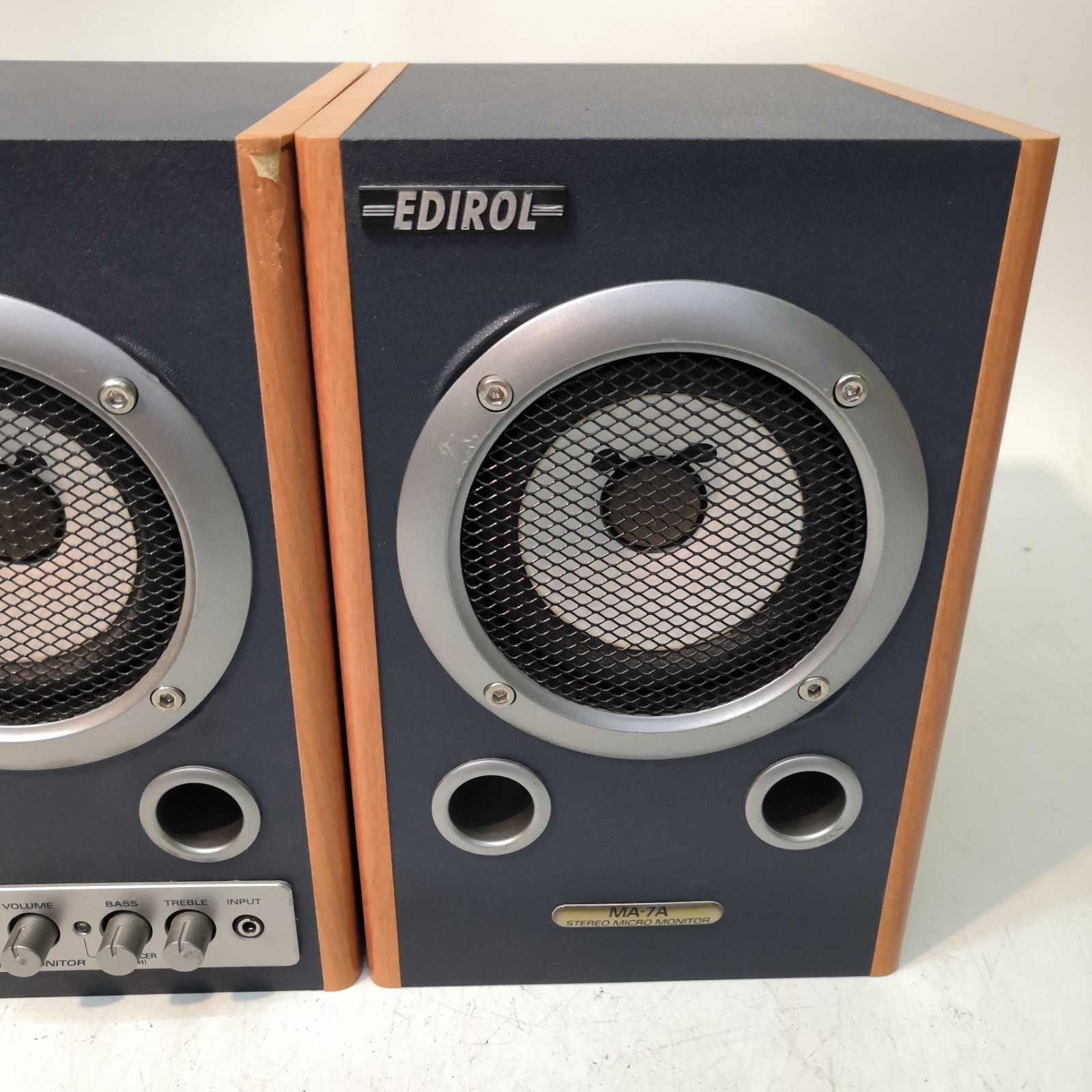 EDIROL ROLAND MA-7A Stereo Micro Monitors Active Speakers 22Watt