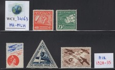 WC1_34163 NETHERLANDS. Nice lot of 1928-35 air mail stamps. MH-MLH