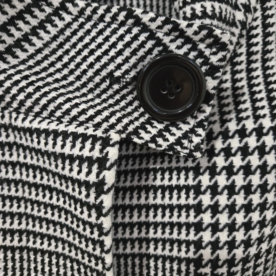 Womens Relativity NWT 16W Black White Button Jacket - Image 3 of 4