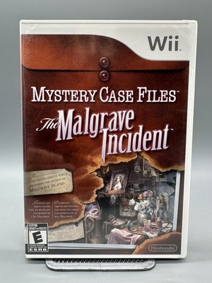 Mystery Case Files: The Malgrave Incident WII (Brand New Factory Sealed US Versi