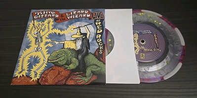 KING GIZZARD Live At Red Rocks 7'' GITD Sweet Leaf Variant Liquid Filled Glow /6