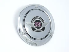 VINTAGE HARLEY DAVIDSON 1998 95TH ANNIVERSARY CHROME AIR CLEANER COVER TRIM NICE