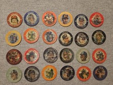 1984 7-11 Slurpee Baseball/football coin lot of 24 Nolan Ryan, etc.