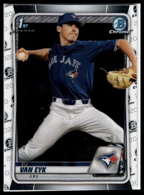 2020 Bowman Draft #BD-93 CJ Van Eyk Chrome
