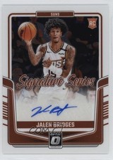 2024-25 Panini Donruss Optic Signature Series Jalen Bridges #SS-BRD Auto 2y0