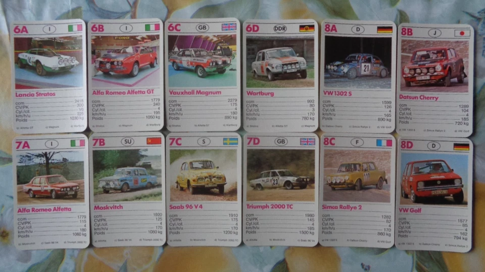 Quartett Motorsport Rallye Snelle Auto`´s - Bild 3 von 3