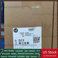 Allen Bradley AB 25B-E012N104 10HP FW 6.001 POWERFLEX 525 AC Drive US Free Tax