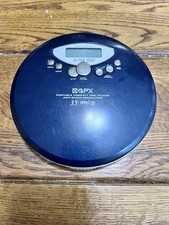 GPX Portable CD Player C3931 DBBS 60 Second ESP 20 Track Programmable 2001 VTG