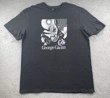 George Carlin T Shirt Men 2XL Black Simon Says Go F*** Yourself Comedy Funny XXL