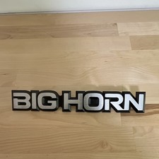 Oem Mopar Big Horn Tailgate Door Emblem Dodge Ram 1500 2500 3500 Trucks.