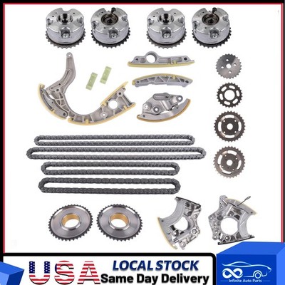 Timing Chain Kit w/ VVT Gears For VW Touareg Audi A6 A8 Q7 4.2FSI BVJ BAR CAUA