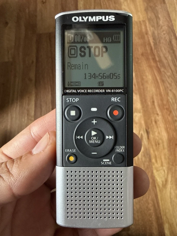 Olympus Vn-8100pc 142600 2gb Digital Voice Recorder 843 Hours USB Connect - Image 2 of 4