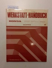 Honda Accord Coupe / Accord Aero Deck / Wagon Werkstatthandbuch Nachtrag 95 Hond