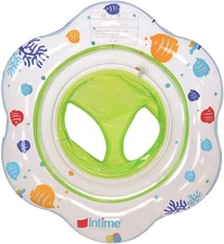 Baby Pool Floats, Inflatable Float Raft with Handle Safety Seat Double Airbag, K