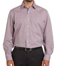 NEW Kirkland Signature Men's Traditional Fit Dress Shirt Size 16.5 - 36/37