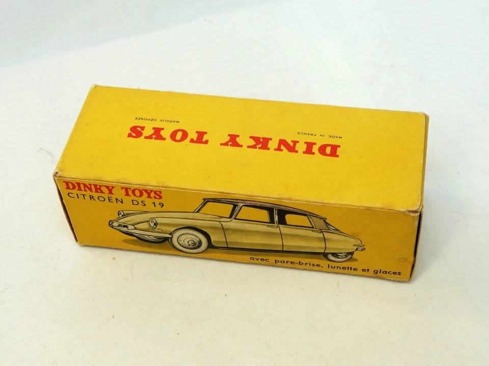 Boîte D'ORIGINE vide ancien Dinky Toys FRANCE 50's #24CP Citroën DS 19 DS19 TTBE - Photo 2/4