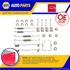 Brake Shoe Fitting Kit fits LDV SHERPA 2.0 Rear 85 to 89 G20A Apec Quality New