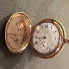Antique Waltham Pocket Watch Philadelphia Case 15J Gold Filled Case FOB Chain