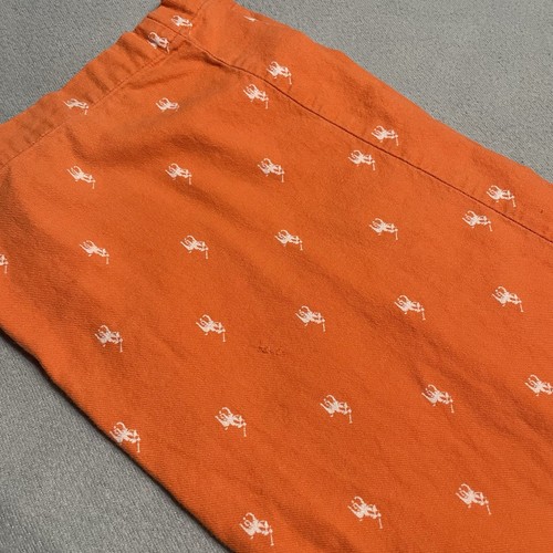 Polo Ralph Lauren Ropa de Dormir Pantalones Para Hombre Pequeño Estampado de Poni Salón Pijama Naranja - Imagen 15 de 15