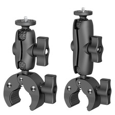 1/4" Screw 360  Rotation Ball Head Handlebar Magic Arm Clamp Mount for GoPro DJI