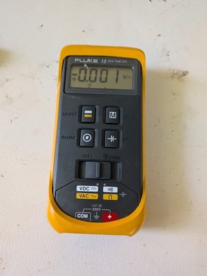 Fluke 12 Digital Multimeter - Tested & Working - Clean Board - Minor Edge Bleed