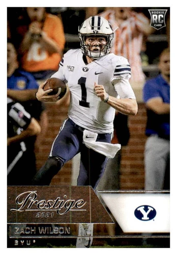 2021 Panini Chronicles Draft Picks #82 Zach Wilson
