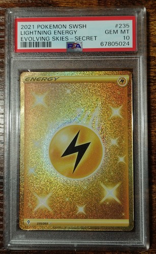 Lightning Energy graded PSA 10 for sale on eBay
