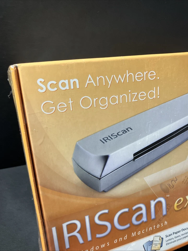 IriScan Express 2-Scan Documents Photos Business Cards Portable Usb Scanner NIB - Image 2 of 4