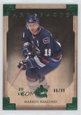 2013-14 Upper Deck Artifacts Emerald 86/99 Markus Naslund #55 xp6