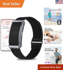 Smart Bracelet Fitness Tracker for Men  Women - 24/7 Heart Rate  Sleep Moni...