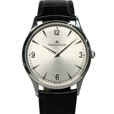 JAEGER-LECOULTRE Master Ultra Slim 38Mm Q1348420 Silver Men's Used Watch #8107