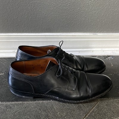 Alden 971 Black Calfskin Straight Tip Blucher | Alden Model Alden 971 Black Calfskin Straight Tip Blucher | Alden Model