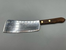 Utica Superedge Meat Cleaver. Blade 6 1/4β Vintage Made In USA. GP