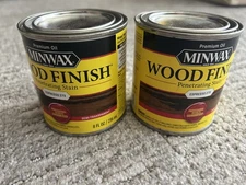 Minwax Expression,  Wood Finish, Penetrating Stain,,  1/2 Pint Can, #273