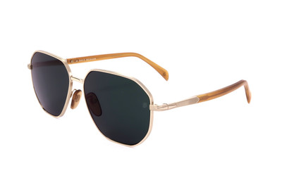David Beckham Men's 60mm Gold Sunglasses DB1132-F-S-F6W-60