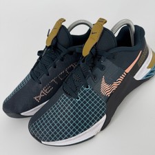 Nike Metcon 8 Mens Shoes Size 7 Armory Navy Arctic Orange DQ9328 401 CrossFit