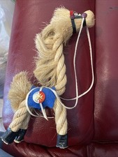 Folk Art Man-made Rope Horse Ad