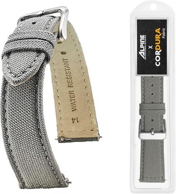 Cordura Fabric Strap Compatible with Regular & Smart Watches - Water Resistant
