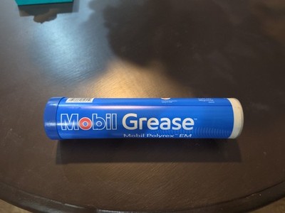 Mobil Polyrex EM Electric Motor Bearing Grease Blue 13.7 oz