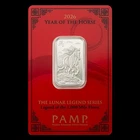 2026 PAMP Lunar Legends 1000 Mile Horse 10g Silver Bar in Assay With Sleeve